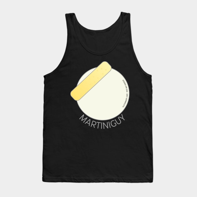 MARTINI GUY Tank Top by tippletshirts